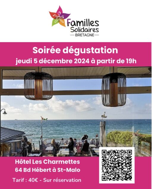 Invitation soirée dégustation le 5 décembre 2024